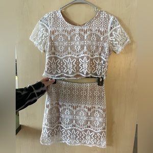 Showpo White lace set